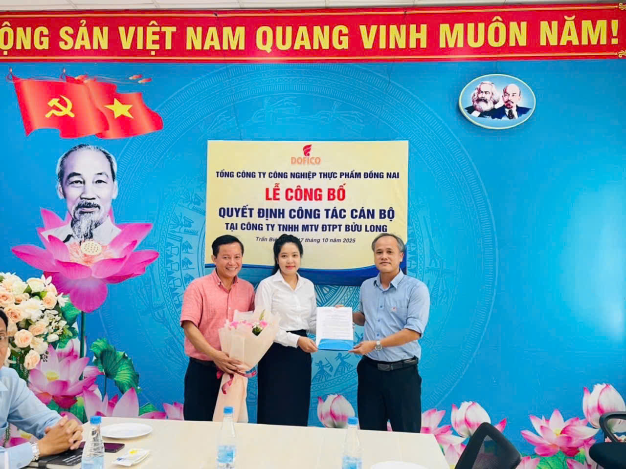 CÔNG BỐ QUYẾT ĐỊNH VỀ CÔNG TÁC CÁN BỘ